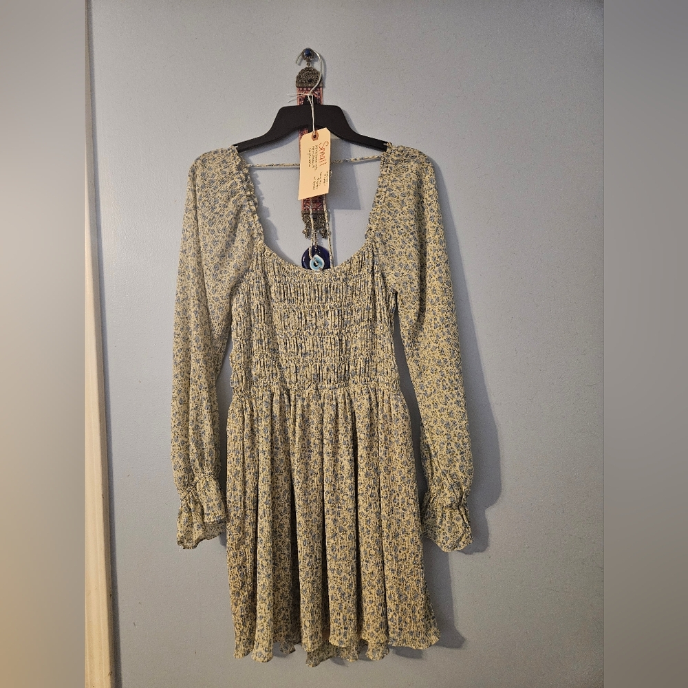 Floral Long Sleeve Dress